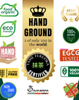SAMSARA - Matcha Cerimoniale Grado Imperiale, YAME Fukuoka. Raccolta manuale, macinatura pietra, no vapore, EGCG testato, e-guida, 25g | Scopri su Clorophilla Shop