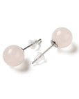 Orecchini in Quarzo rosa - Armonia e amore | Scopri su Clorophilla Shop