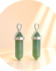 CIONDOLO PRISMA IN AVVENTURINA VERDE - Fortuna, equilibrio e benessere | Scopri su Clorophilla Shop