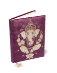 QUADERNO GANESH IN VELLUTO - 160 pagine | Scopri su Clorophilla Shop