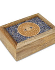Scatola portagioie e Tarocchi in legno Occhio di Nazar - Sodalite | Scopri su Clorophilla Shop