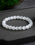 Clorophilla Bracciale elastico in Selenite - PUREZZA E CALMA INTERIORE | Scopri su Clorophilla Shop