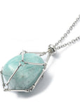 COLLANA CON GABBIETTA PER PIETRE - Acciaio 304 | Scopri su Clorophilla Shop