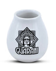 Guarani Mate Calabaza in ceramica - Coppa per Yerba Mate bianca 350ml | Scopri su Clorophilla Shop