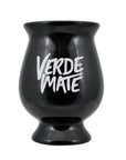 Verde Mate Calabaza in ceramica - Coppa per Yerba Mate nera 330ml | Scopri su Clorophilla Shop