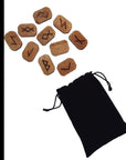 Lo Scarabeo KIT RUNE "I segreti della Magia Runica" - Elegante cofanetto con 25 Rune in Legno e libro di 176 pagine | Scopri su Clorophilla Shop
