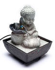 FONTANA D'ACQUA ZEN BUDDHA PICCOLO - Luce led integrata | Scopri su Clorophilla Shop