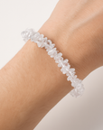 BRACCIALE SCAGLIE IN CRISTALLO DI ROCCA - Chiarezza mentale ed equilibrio | Scopri su Clorophilla Shop