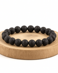 BRACCIALE IN PIETRA LAVICA - Radicamento e stabilità | Scopri su Clorophilla Shop