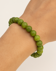 BRACCIALE IN GIADA XIUYI - Prosperità, armonia e longevità | Scopri su Clorophilla Shop