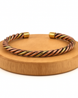 BRACCIALE INTRECCIATO IN RAME E OTTONE - Vitalità e resistenza fisica | Scopri su Clorophilla Shop