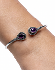 BRACCIALE CON AMETISTA - Calma e rilassamento | Scopri su Clorophilla Shop