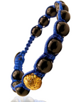 SAMSARA BRACCIALE TIBETANO IN TORMALINA NERA - Scudo energetico, stabilità e forza interiore | Scopri su Clorophilla Shop