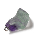 CIONDOLO IN FLUORITE GREZZA - Chiarezza mentale, concentrazione e crescita personale | Scopri su Clorophilla Shop