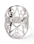 ANELLO YOGA IN ACCIAIO INOX - Equilibrio e spiritualità | Scopri su Clorophilla Shop