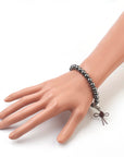 BRACCIALE IN EMATITE CON PERLA GURU - Radicamento e Protezione | Scopri su Clorophilla Shop