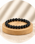 BRACCIALE IN TORMALINA NERA - Protezione energie negative