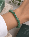 BRACCIALE IN AVVENTURINA VERDE - Fortuna e crescita
