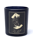 Love Spell Candela con pietre di Quarzo Rosa - Rosa e Peonia | Scopri su Clorophilla Shop