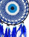 ACCHIAPPASOGNI NAZAR CON PIUME - Protezione malocchio - Clorophilla Shop