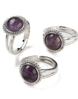 ANELLO IN AMETISTA - Calma e rilassamento - Clorophilla Shop