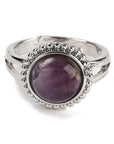 ANELLO IN AMETISTA - Calma e rilassamento - Clorophilla Shop