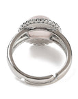 ANELLO IN QUARZO ROSA - Amore e armonia - Clorophilla Shop