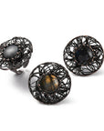 ANELLO INTRECCIATO CON LABRADORITE - Intuizione e trasformazione - Clorophilla Shop