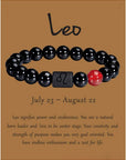 Bracciale astrologico perle naturali con segno zodiacale oroscopo - 12 costellazioni - Clorophilla Shop