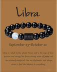 Bracciale astrologico perle naturali con segno zodiacale oroscopo - 12 costellazioni - Clorophilla Shop