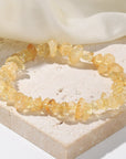 Bracciale Chips in Citrino – Abbondanza e Positività - Clorophilla Shop