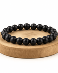 BRACCIALE IN SHUNGITE - Protezione e purificazione - Clorophilla Shop