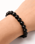 BRACCIALE IN SHUNGITE - Protezione e purificazione - Clorophilla Shop