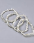 Bracciale Pepite in Pietra di Luna Bianca Naturale – Intuizione e Armonia Emotiva - Clorophilla Shop