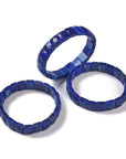 Bracciale sfaccettato in Pietra Lapislazzuli - LUCIDITÀ MENTALE E INTUIZIONE - Clorophilla Shop