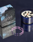 CANDELA ZODIACO CON BRACCIALE - Acquario - Clorophilla Shop