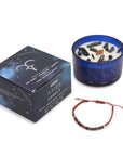 CANDELA ZODIACO CON BRACCIALE - Ariete - Clorophilla Shop