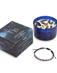 CANDELA ZODIACO CON BRACCIALE - Capricorno - Clorophilla Shop