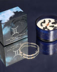 CANDELA ZODIACO CON BRACCIALE - Gemelli - Clorophilla Shop