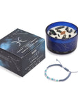 CANDELA ZODIACO CON BRACCIALE - Pesci - Clorophilla Shop