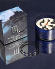 CANDELA ZODIACO CON BRACCIALE - Scorpione - Clorophilla Shop