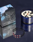 CANDELA ZODIACO CON BRACCIALE - Vergine - Clorophilla Shop