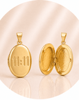 CIONDOLO 11:11 APRIBILE PLACCATO ORO 18k - Risveglio spirituale e allineamento - Clorophilla Shop