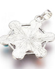 CIONDOLO CUBO METATRON 7 CHAKRA – Geometria Sacra - Clorophilla Shop