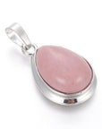 CIONDOLO GOCCIA IN RODOCROSITE - Guarigione emotiva, amore e gioia di vivere - Clorophilla Shop
