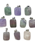 CIONDOLO IN FLUORITE BURATTATA - Chiarezza mentale, concentrazione e crescita personale - Clorophilla Shop