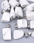 CIONDOLO IN HOWLITE BURATTATA - Calma, pazienza e rilassamento - Clorophilla Shop