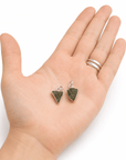 CIONDOLO MOLDAVITE NATURALE IN ARGENTO 925 - Cambiamento e trasformazione - Clorophilla Shop