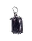 CIONDOLO MONOLITE IN TORMALINA NERA - Protezione dalle energie negative - Clorophilla Shop