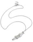 COLLANA CON GABBIETTA PER PIETRE - Acciaio 304 - Clorophilla Shop